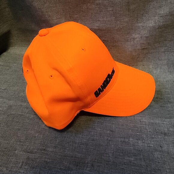 Gander Mountain Since 1960 Embroidered Logo Blazed Orange Snapback Hat - Picture 5 of 8